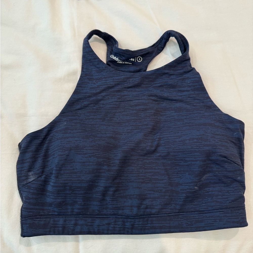 Outdoor Voices Navy Sports Bra